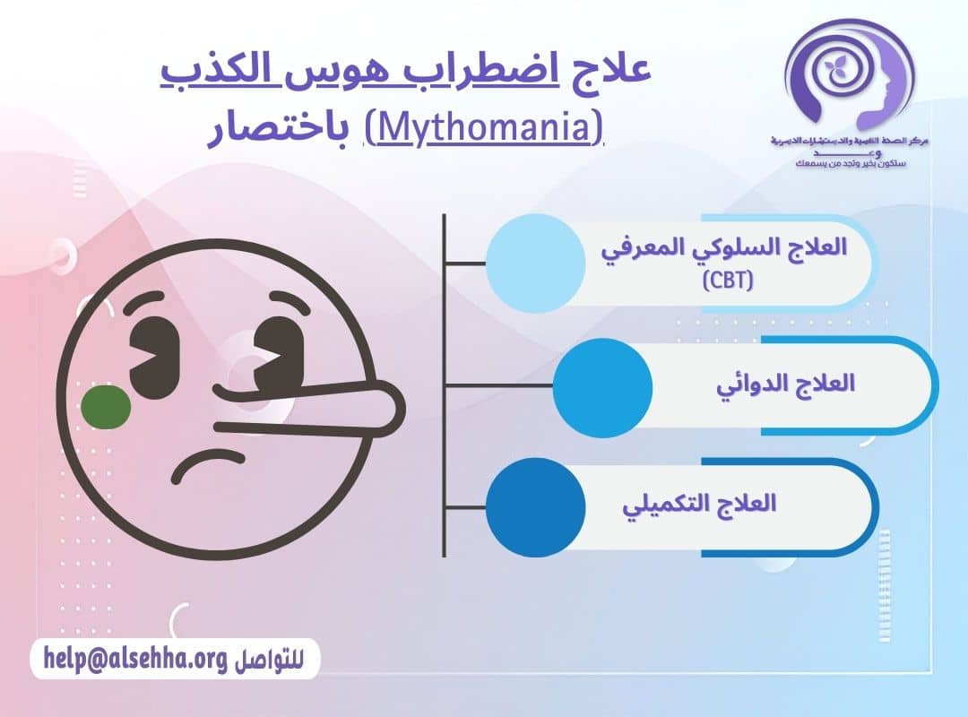 علاج اضطراب هوس الكذب (Mythomania) باختصار