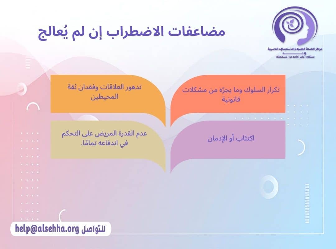 مضاعفات اضطراب هوس السرقة (Kleptomania)