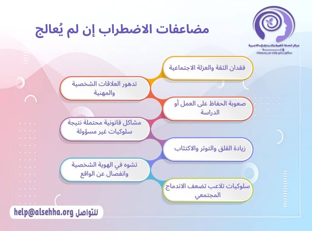 مضاعفات اضطراب هوس الكذب (Mythomania)